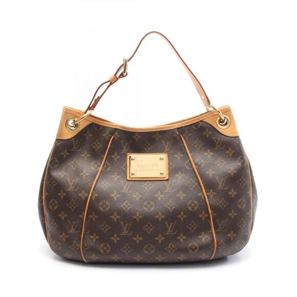 LOUIS VUITTON Brown Monogram Leather Shoulder Bag - Picture 1 of 11